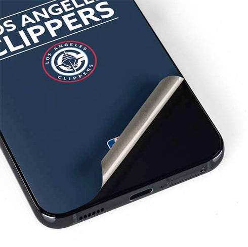 NBA Los Angeles Clippers Standard Blue Galaxy S22 Skin